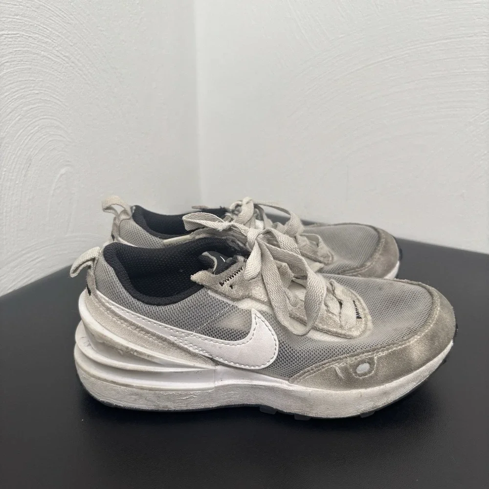 Nike Waffle‎ One Summit White Gray DC0480-100 Youth US Size 12c Sneaker Shoes